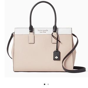 cameron colorblock large satchel